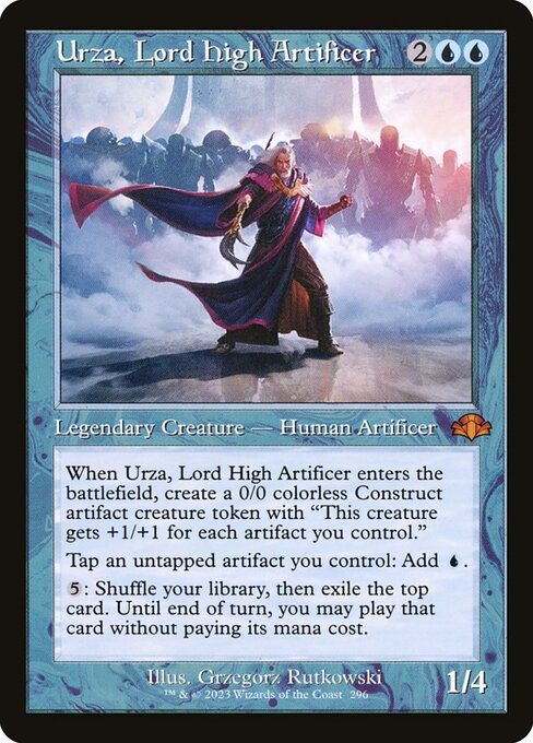 Urza, Lord High Artificer 296