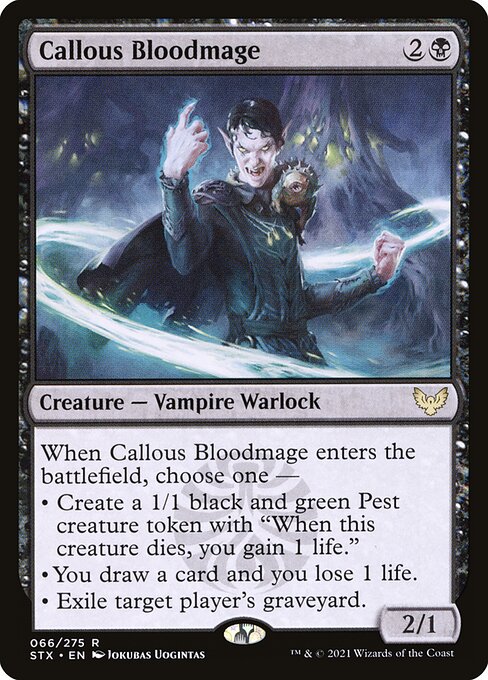 Callous Bloodmage 66