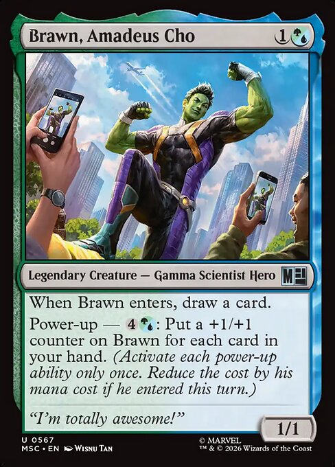 Brawn, Amadeus Cho 567