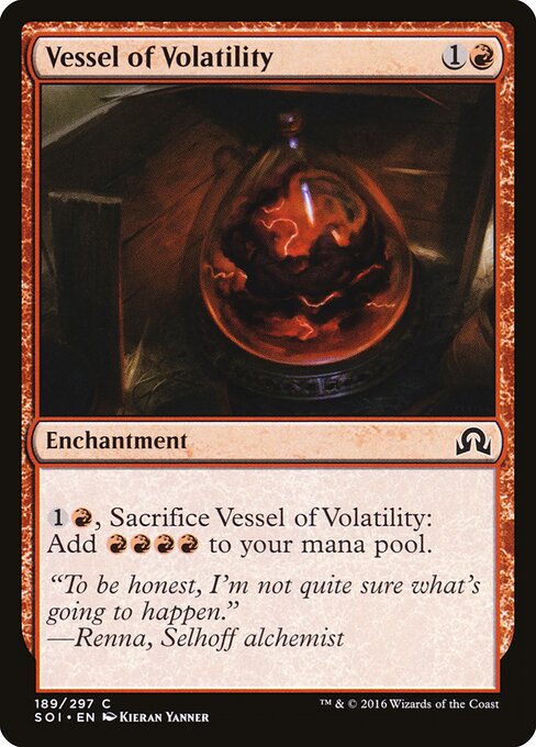 Vessel of Volatility 189