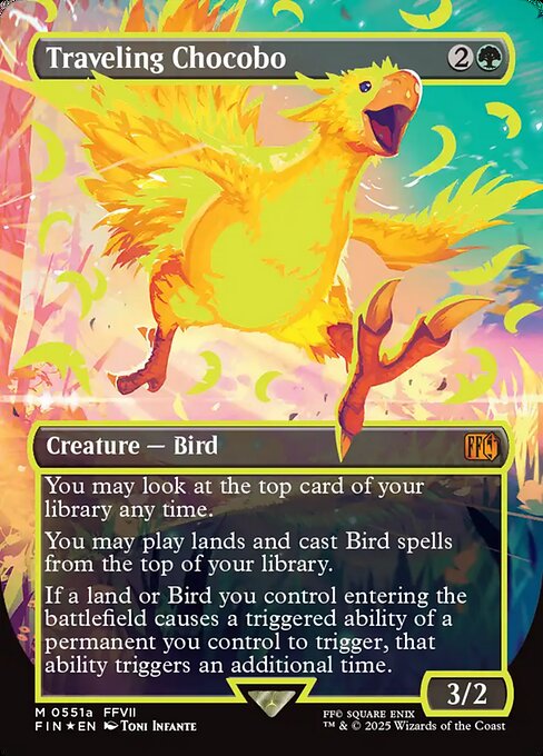 Traveling Chocobo 551a