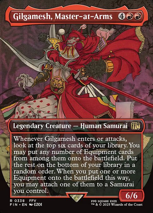 Gilgamesh, Master-at-Arms 338