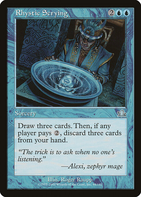Rhystic Scrying 44