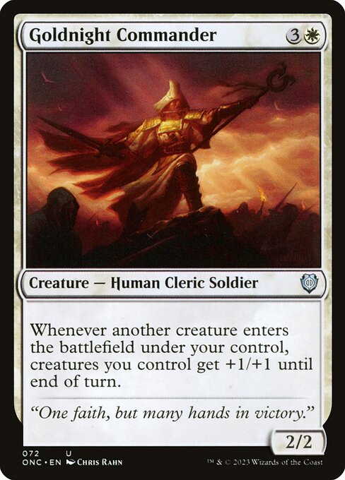 Goldnight Commander 72