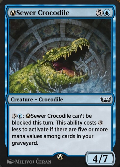 A-Sewer Crocodile A-60