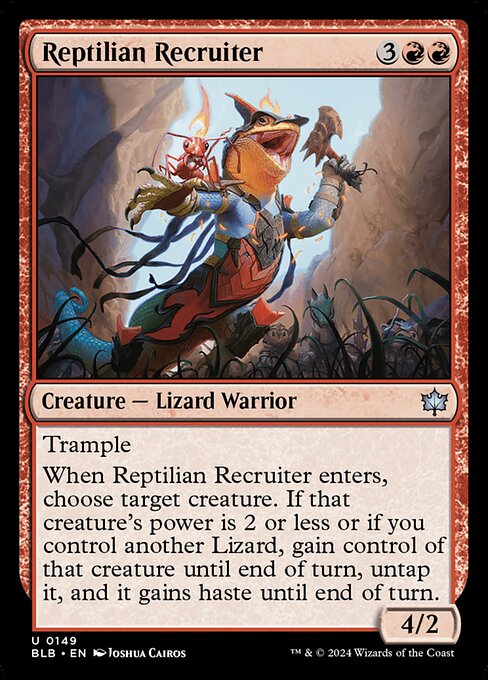 Reptilian Recruiter 149