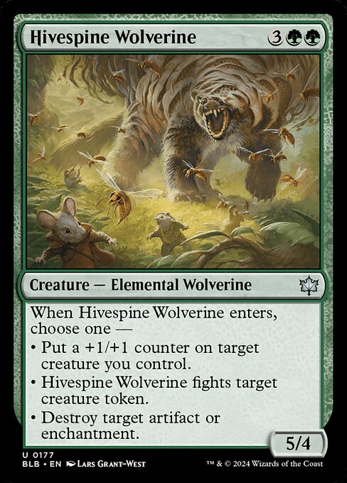 Hivespine Wolverine 177