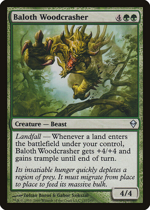 Baloth Woodcrasher 157