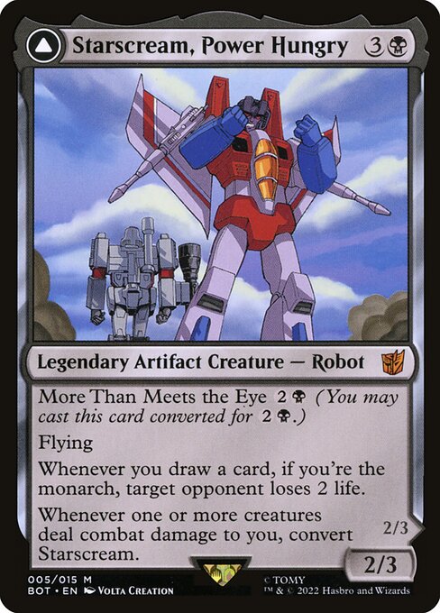 Starscream, Power Hungry // Starscream, Seeker Leader 5
