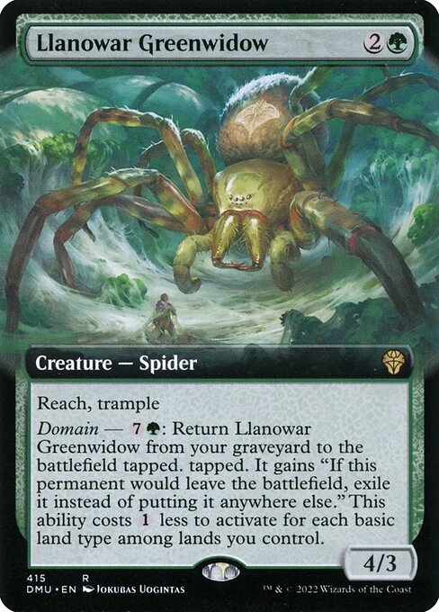 Llanowar Greenwidow 415