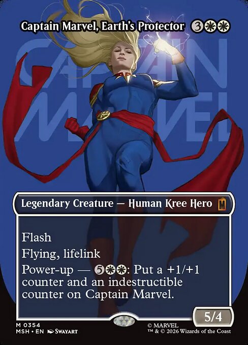 Captain Marvel, Earth's Protector 354
