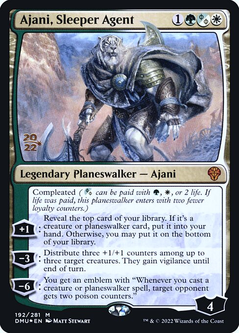 Ajani, Sleeper Agent 192s