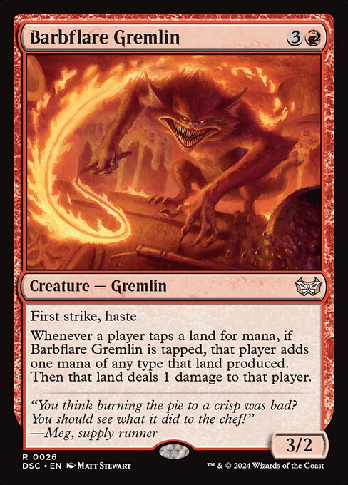 Barbflare Gremlin 26