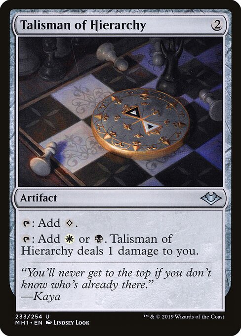Talisman of Hierarchy 233