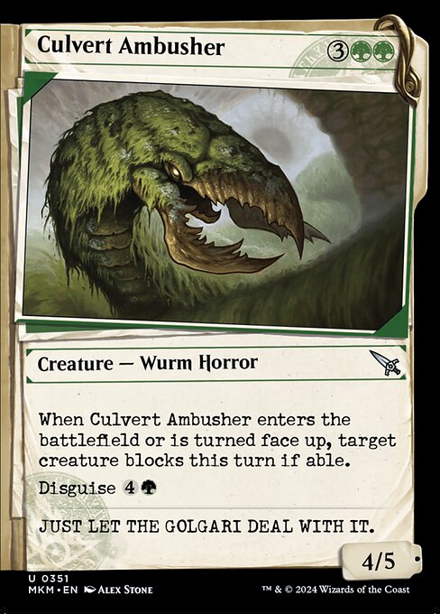 Culvert Ambusher 351