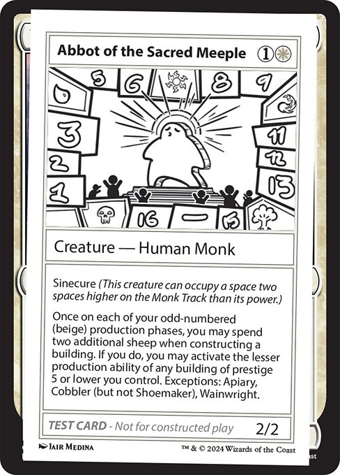 Abbot of the Sacred Meeple 507