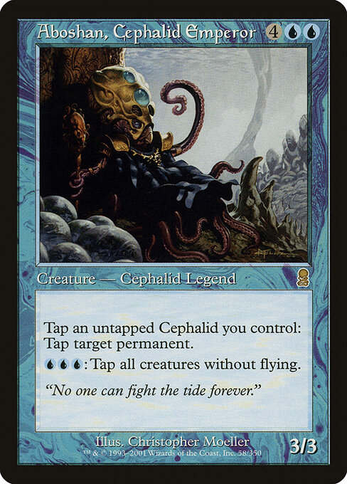 Aboshan, Cephalid Emperor 58