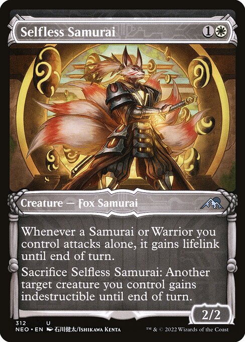Selfless Samurai 312