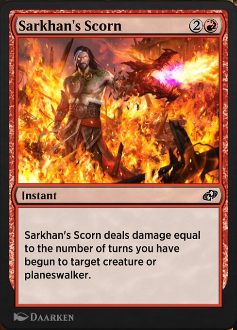 Sarkhan's Scorn 23