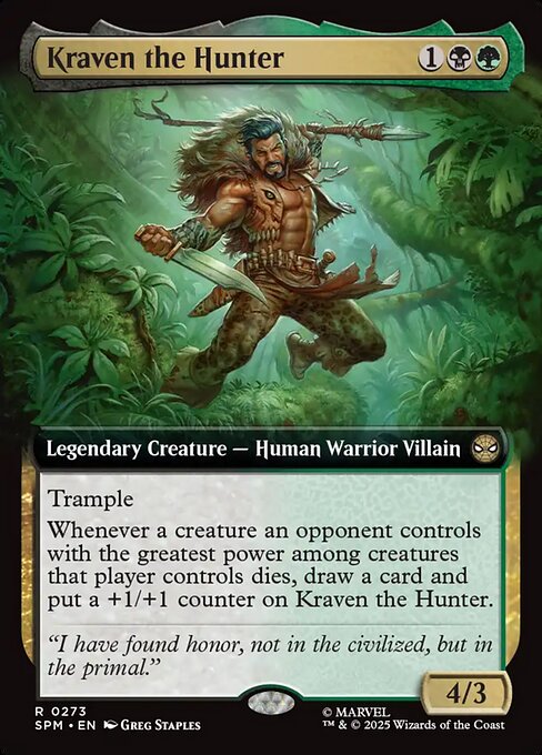 Kraven the Hunter 273