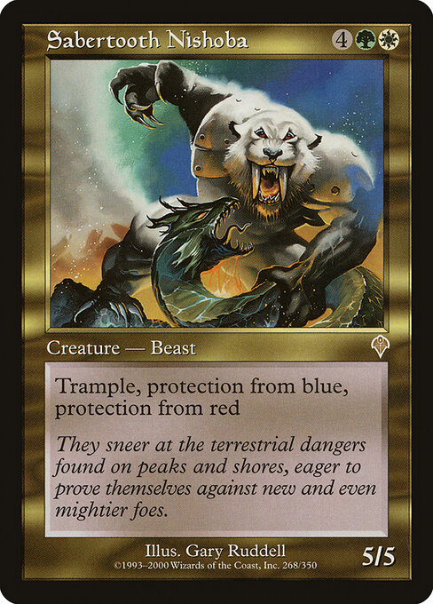 Sabertooth Nishoba 268