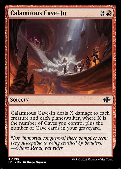 Calamitous Cave-In 139