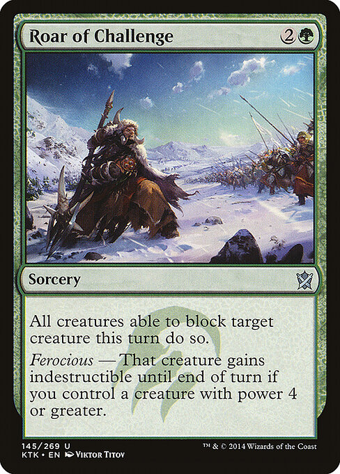 Roar of Challenge 145
