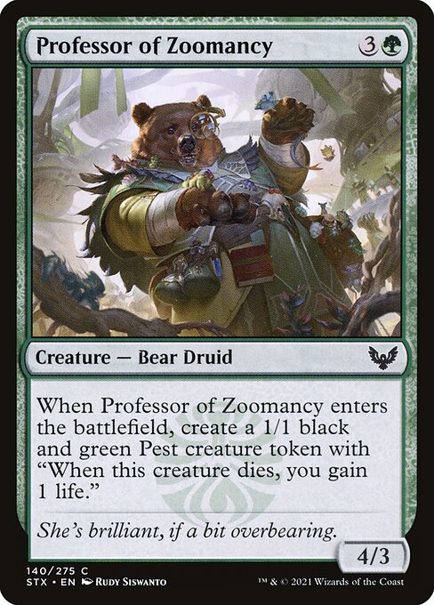 Professor of Zoomancy 140