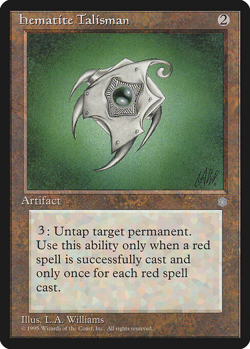 Hematite Talisman 320