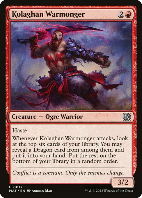 Kolaghan Warmonger 17
