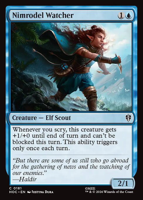 Nimrodel Watcher 181