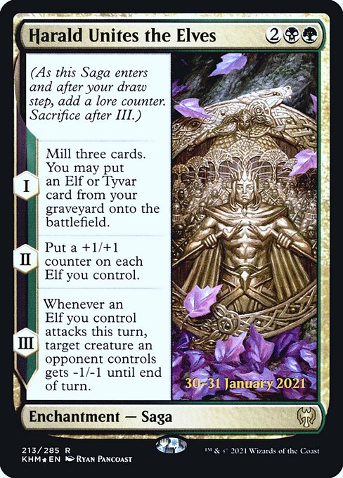 Harald Unites the Elves 213s
