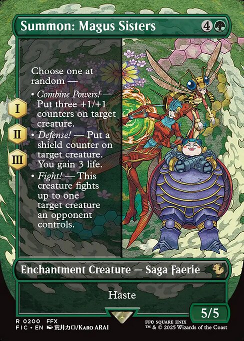 Summon: Magus Sisters 200