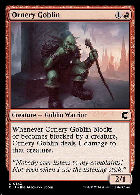 Ornery Goblin 143