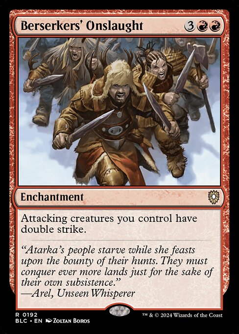 Berserkers' Onslaught 192