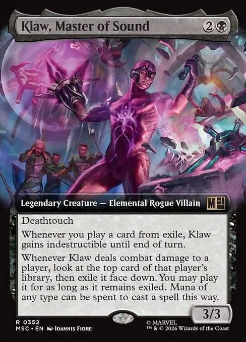 Klaw, Master of Sound 352