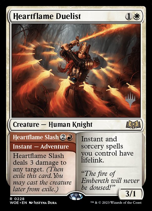 Heartflame Duelist // Heartflame Slash 228p