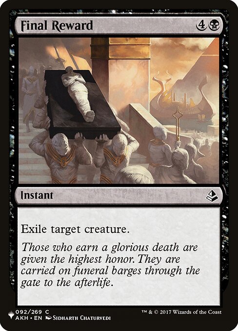 Final Reward AKH-92