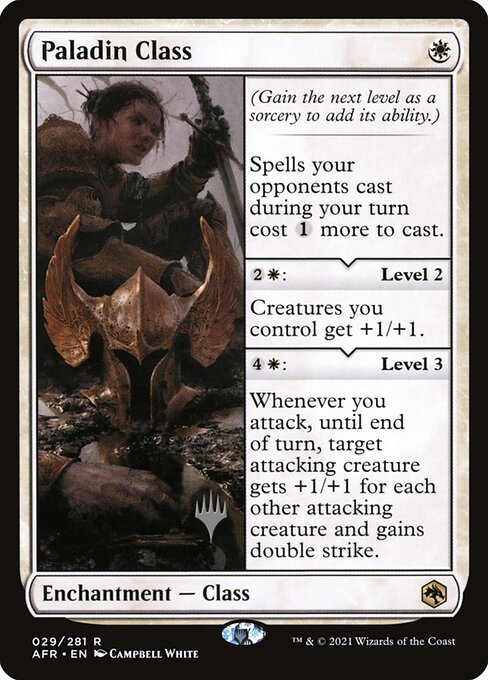 Paladin Class 29p