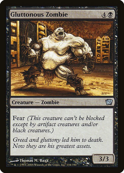 Gluttonous Zombie 134★