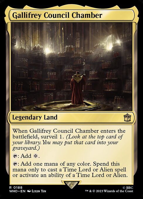 Gallifrey Council Chamber 188
