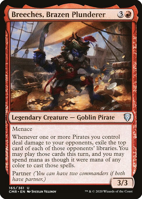 Breeches, Brazen Plunderer 165