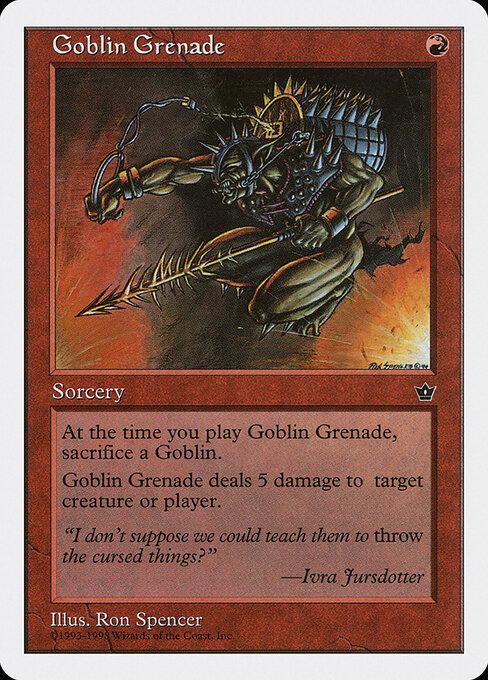 Goblin Grenade 32