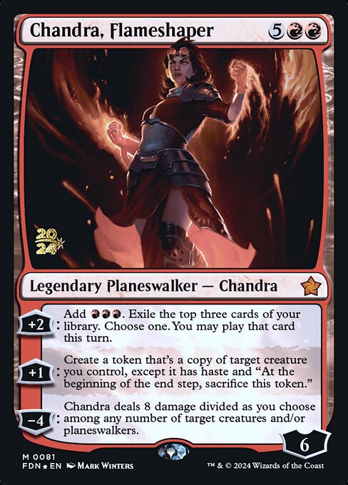 Chandra, Flameshaper 81s