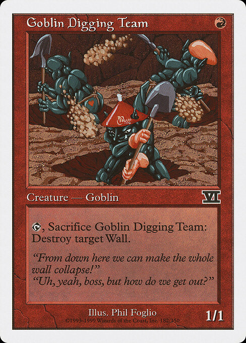 Goblin Digging Team 182