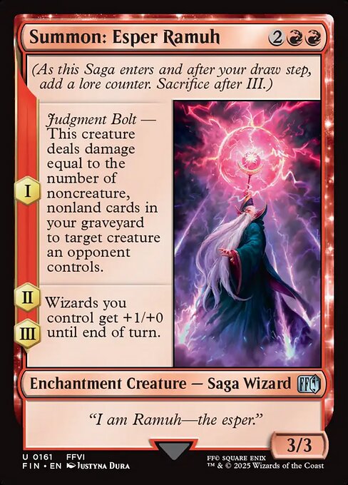 Summon: Esper Ramuh 161