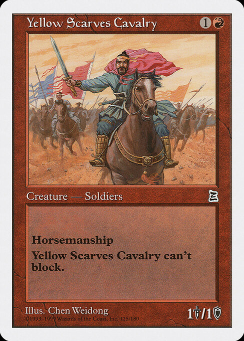 Yellow Scarves Cavalry 125