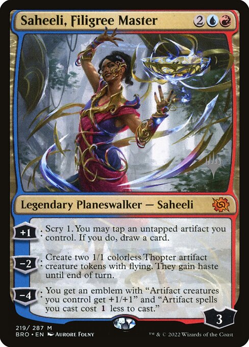 Saheeli, Filigree Master 219p