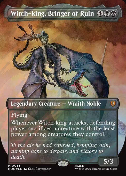 Witch-king, Bringer of Ruin 61