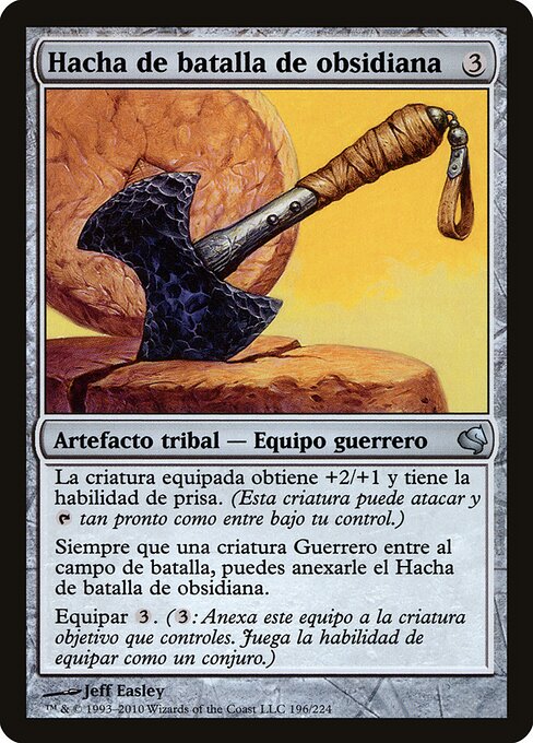 Obsidian Battle-Axe 196